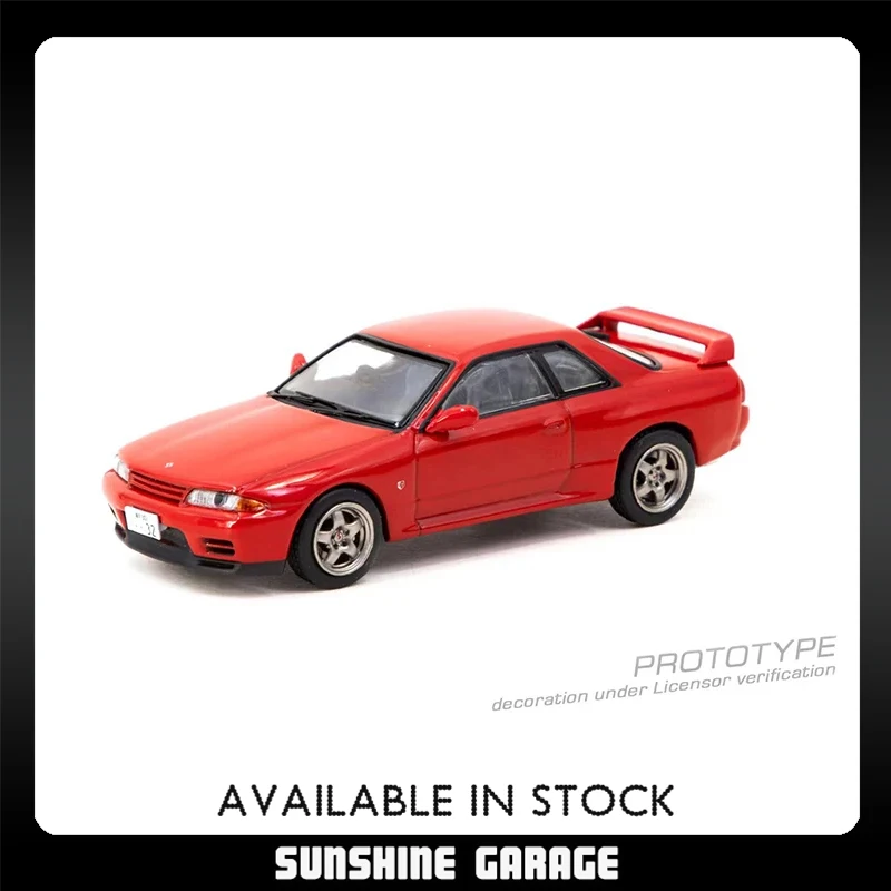 

Tarmac Works *CHASE* Jcollection 1:64 Skyline GTR BN R32 Red Diecast Diorama Car Model Collection Toys TW
