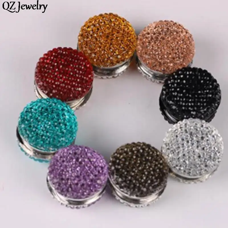 Muslim Magnet Brooch Hijab Pin Metal Hijab Scarf for Muslim Women Magnetic Hijab Pins Shawl Scarf Sleeve Button Clips Jewelry