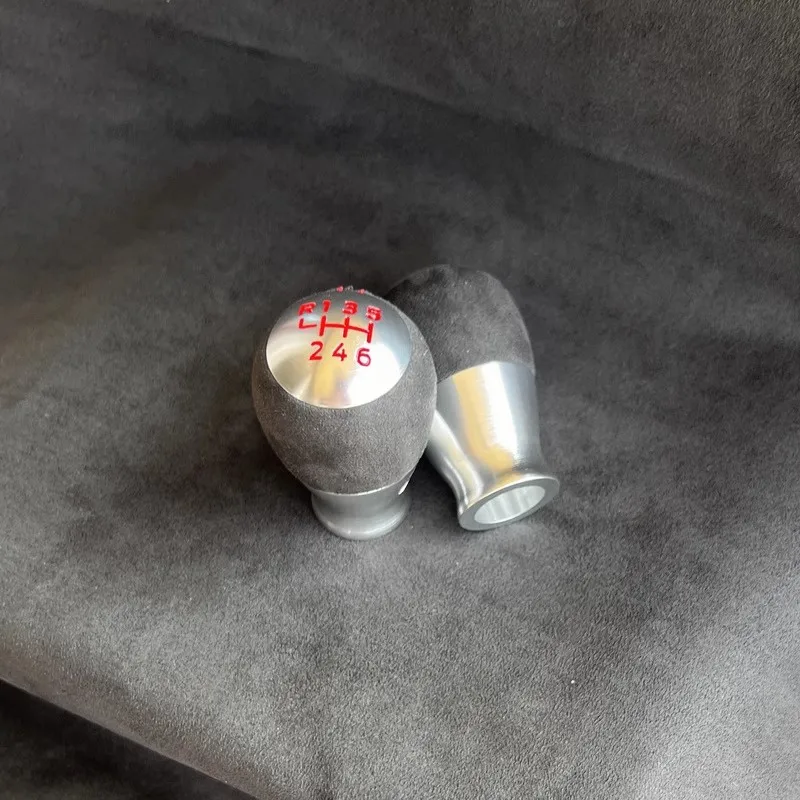 

Gearshift Gear Shift Knob M10*1.25 Leather Suede Car Accessories Fits Mazda All Manual Transmission MT Models Weight 343G