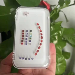 Adhesive Loose Diamond Storage Box Large Capacity Gemstone Organizer Case Stone Packaging Showcase Sticky Gem Holder Tray