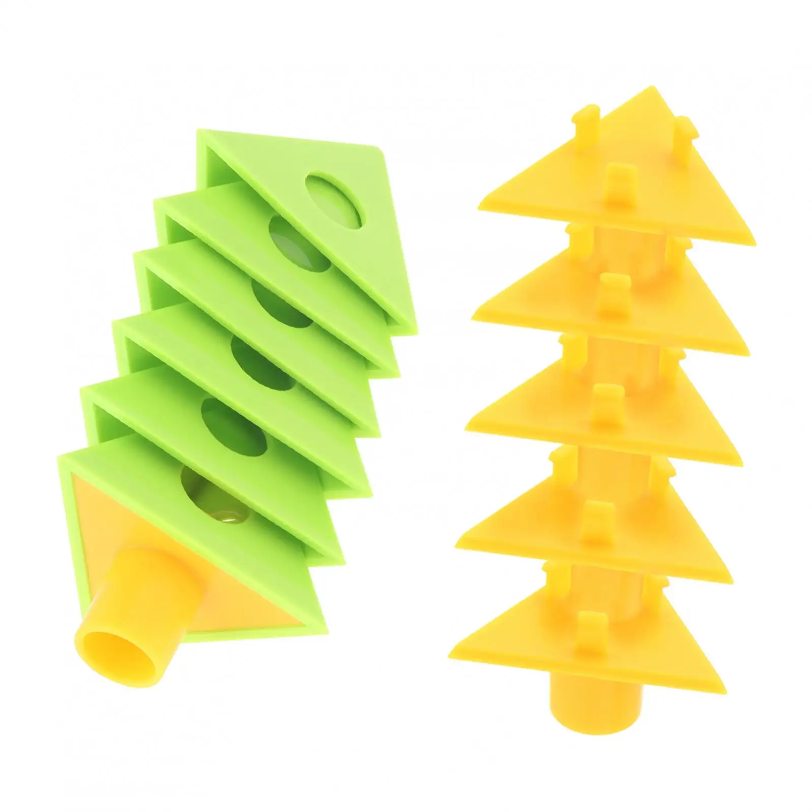 6 PCS Triangle Removable Spray Foot Support Bracket for Suitable Sticks / Board, Woodworking Brush Paint Spray Bracket Tools