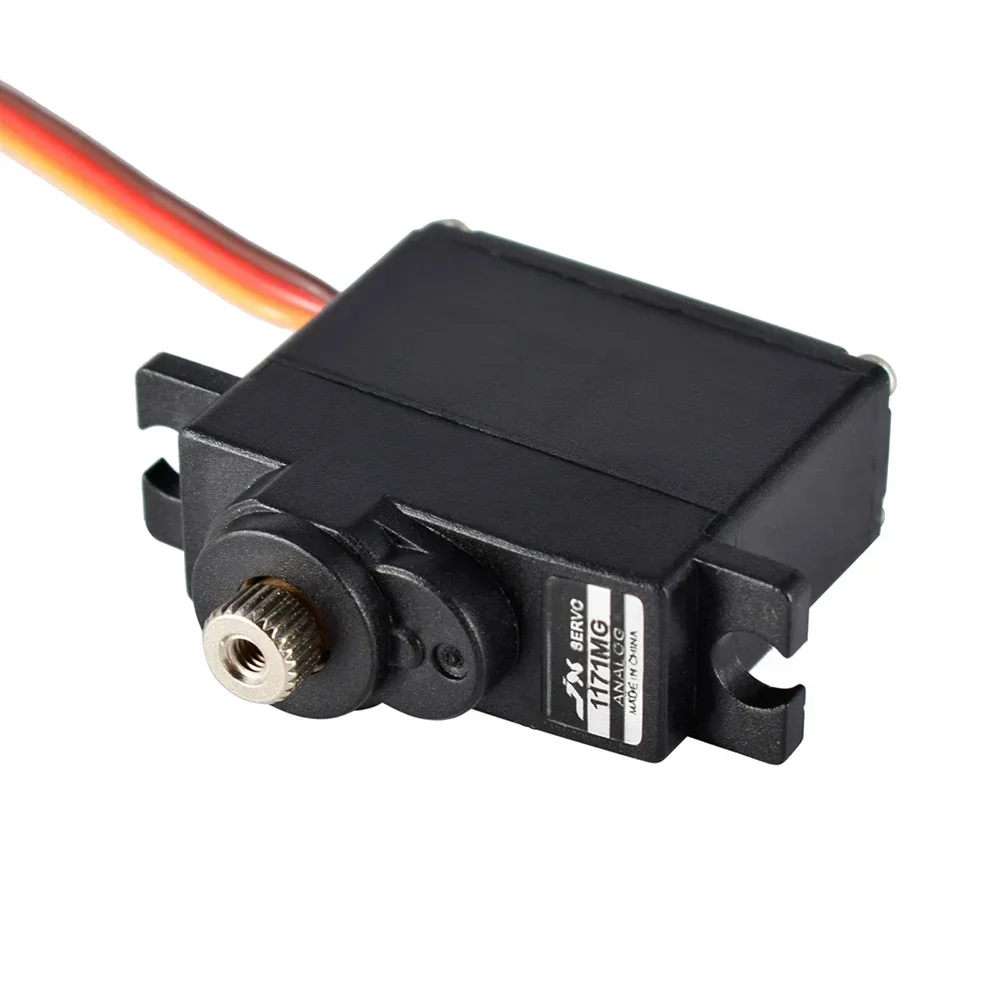 JX nouveau Servo PS-1171MG 17g 3.5KG couple engrenage métallique analogique Mini noyau de fer Servo pour RC Mini hélicoptère avion Robot pièces de bricolage