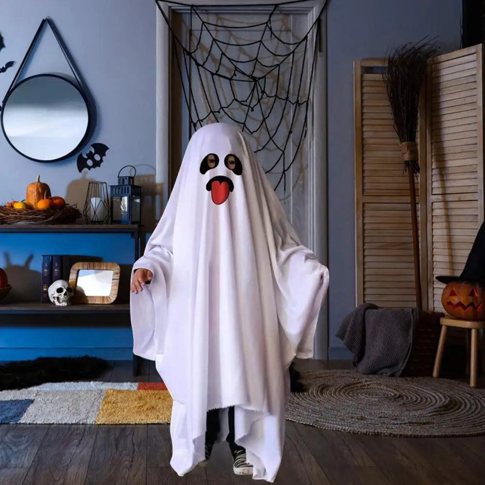 زي عباءة شبح للأطفال ، موثوق بها ، وللجو ، والطفل ، والطفل ، وهالوين ، خدعة أو علاج ، تأثيري ، متعة ، عصبي #3