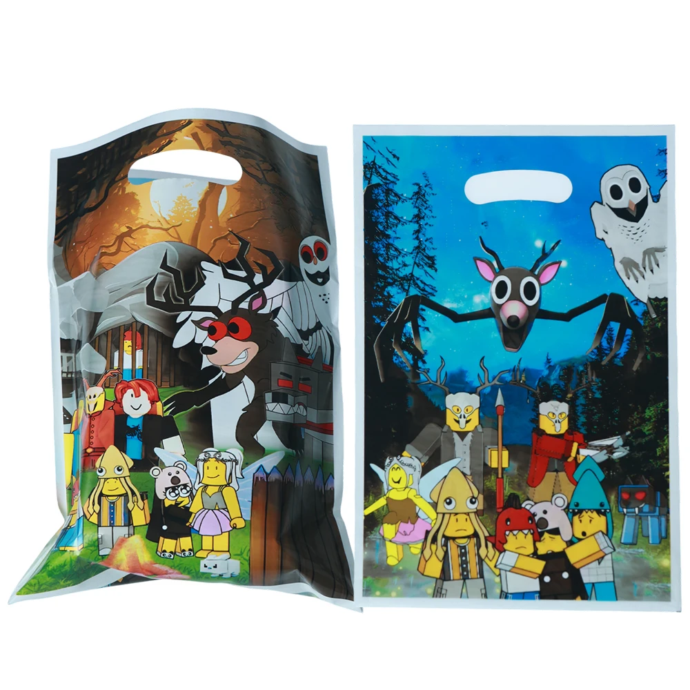 Roblox Verjaardagstassen Feesttassen 99 Nachten In Het Bos Buitzak Verjaardagsfeestje Benodigdheden Decoraties Meisje Cadeau Feestartikelen