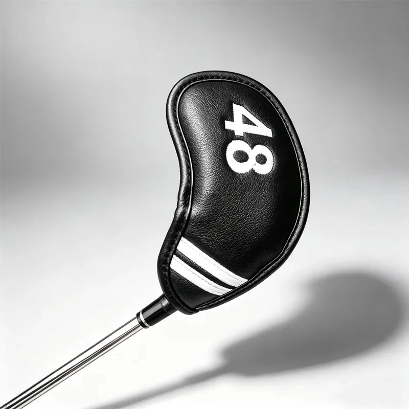 Black All Brands Compatible Wedge Cover Club Headcover Cap Set Protector for Golf Equipment