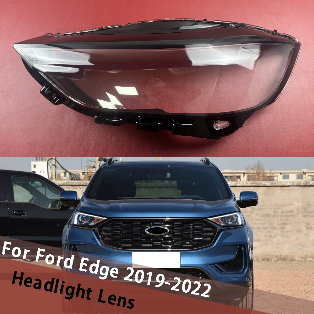 

Headlamp Cover For Ford Edge 2019 2020 2021 2022 Lamp Housing Shade Headlight Shell Lens Plexiglass Replace Original Lampshade