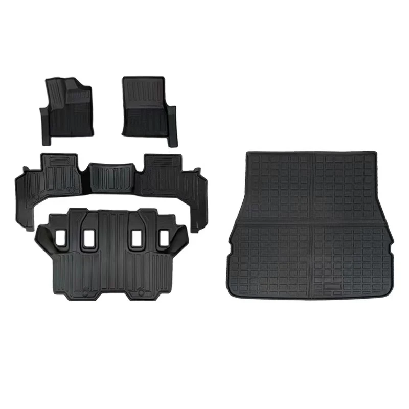 

All Weather Custom TPE Car Floor Mat Foot Pad Use For Toyota Land Cruiser LC300