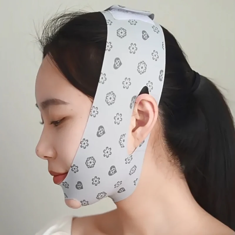 Kin Wang Afslankbandage V Shaper V Line Lifting Masker Gezicht Lifting Anti Rimpel Band Band Slaapmasker Schoonheid Gezondheid