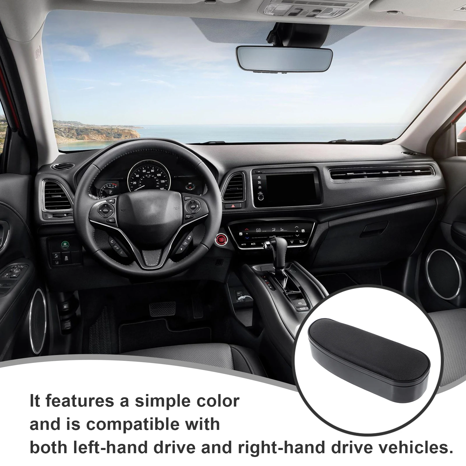 

Universal Cushion Height Adjustable Elbow Rest Pad For Driver Seat With Storage Support Auto Side Door Accessory Door Armrest