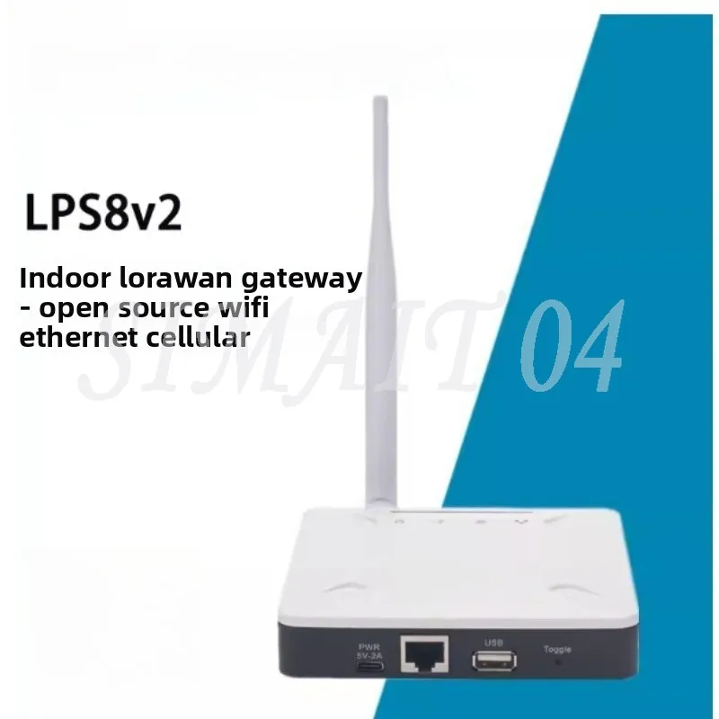 

4G LPS8v2 Indoor Open-source LoRaWAN Gateway Semtech UDP Packet Forwarder, LoRaWAN Basic Station, ChirpStack MQTT Bridge