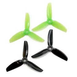 2Pairs HQProp 3X3X3 3030 Racing Propeller 3 Blades Dia 3 Inch PC Positive Negative Paddles 5mm Shaft Hole for RC FPV Drone Parts
