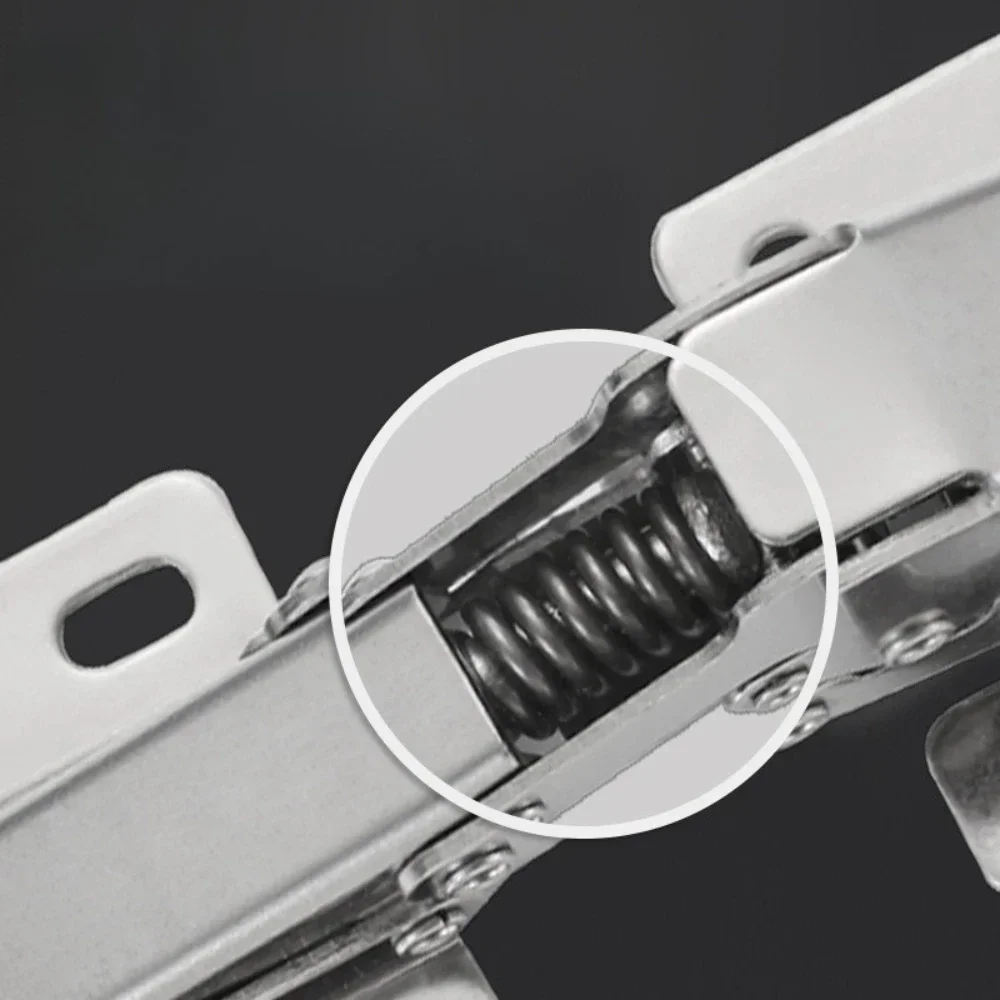 1-30Pcs Stainless Steel Hinge Cabinet Hinges Cupboard Door Hinges for Cabinet Doors Frameless, Concealed Cabinet Hinges
