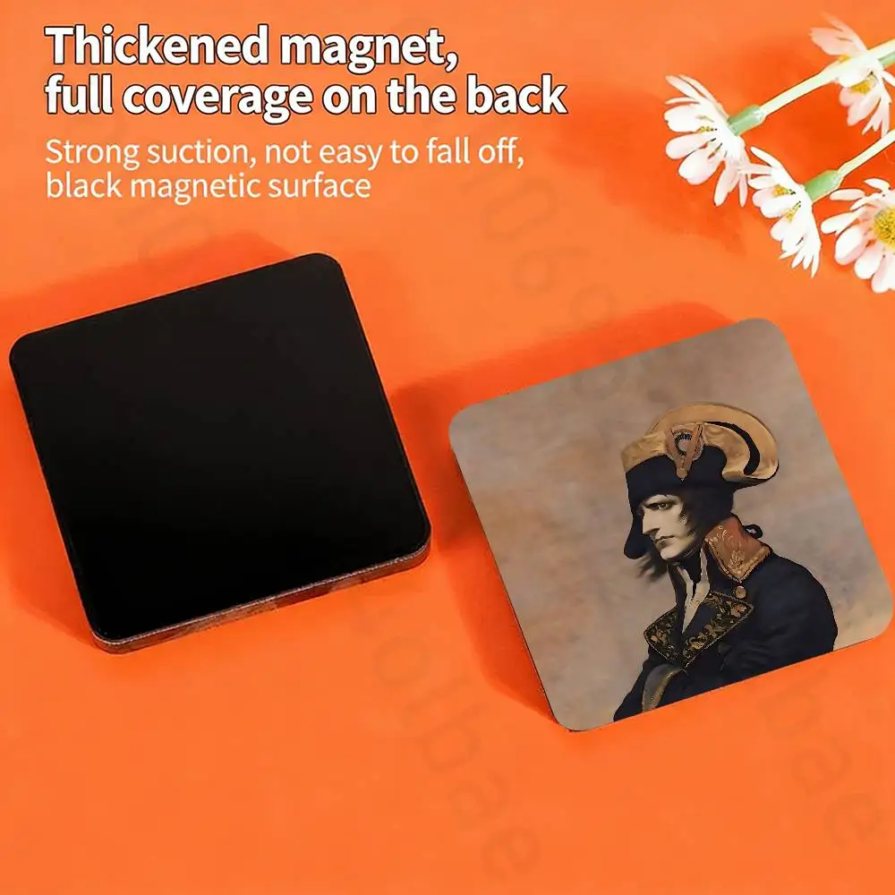 Napoleon Bonaparte Fridge Magnet Personalized Magnetic Durable Plastic Square Picture Surface Fridge Magnets