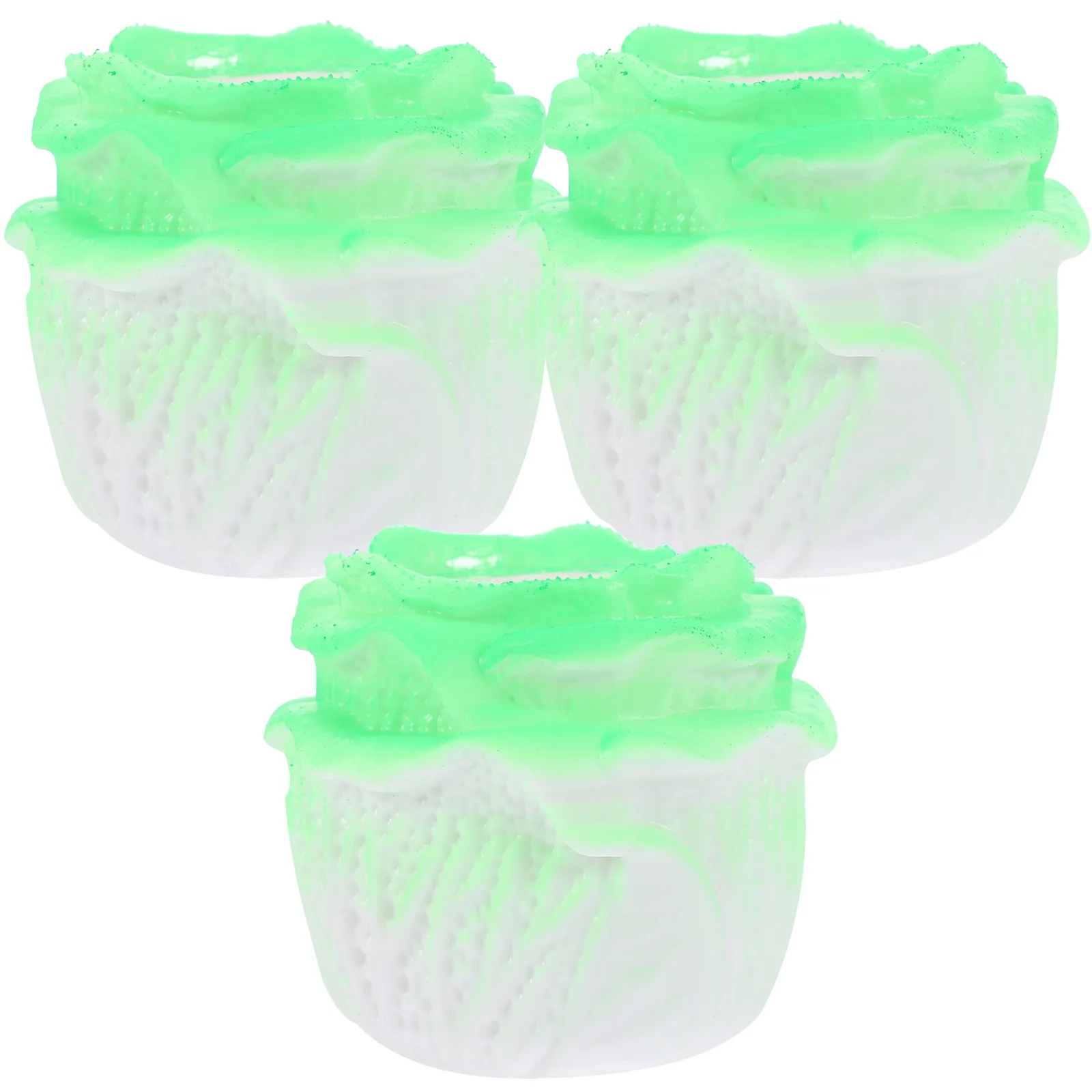 

3pcs Cabbage Pig Squeeze Cup Adorable Animal Shaped Toys Elastic Tpr Stress Relief Household Funny Cartoon Toy
