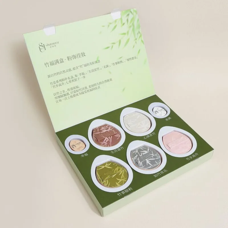 7-Pack Super Soft Non-Absorbent Foundation Puffs Dual-Use Special Isolation Setting Cushion for Dry & Wet Application