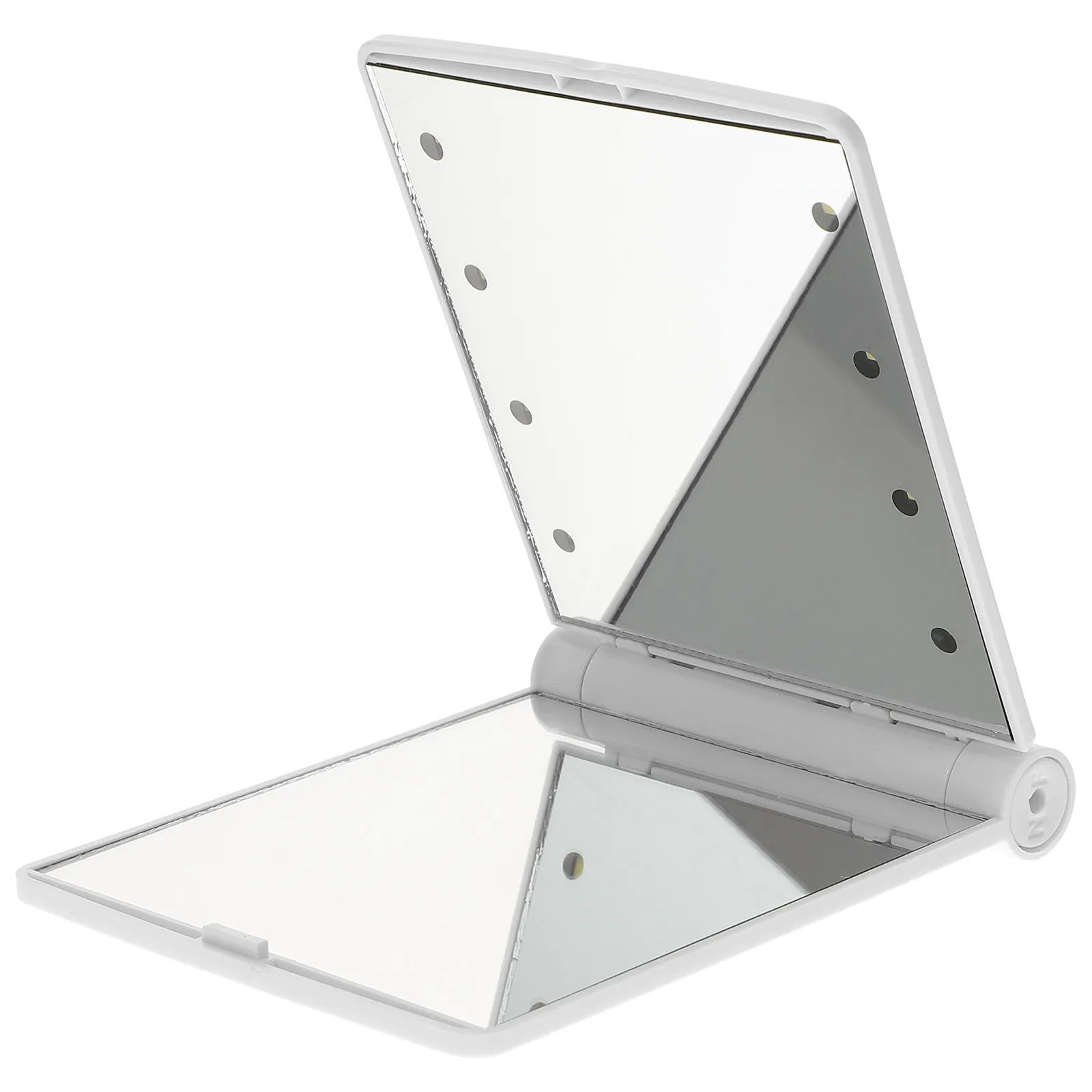 LED Makeup Mirror Foldable Portable Mirror High Definition Clear Surface Magnifying Function for Women Girls Makeup