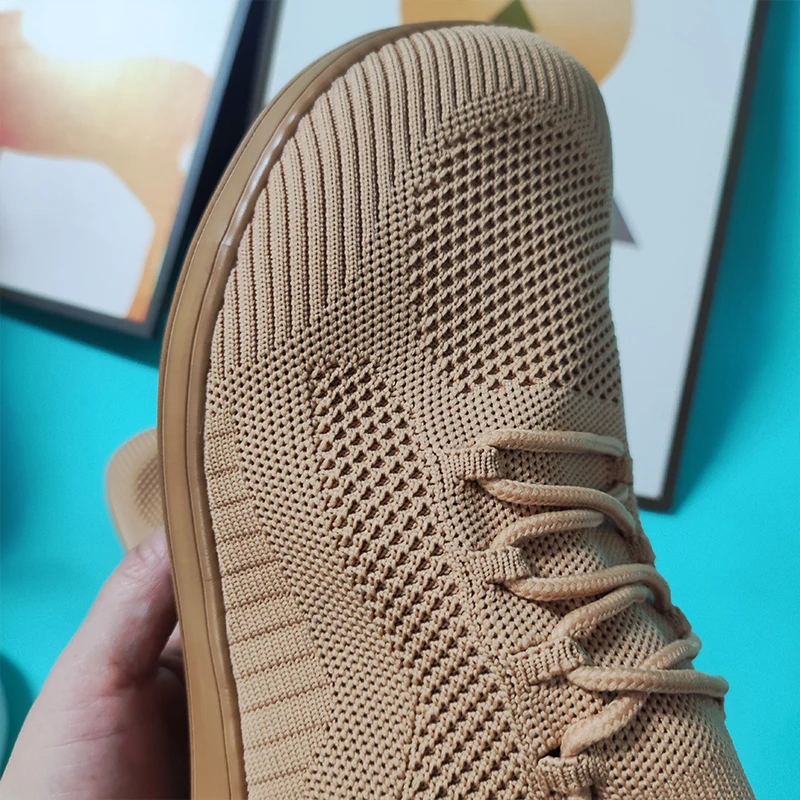 Chaussures de sport minimalistes à bout large pour hommes, chaussures de randonnée respirantes et confortables, noires, pour Fitness, course à pied, pour femmes
