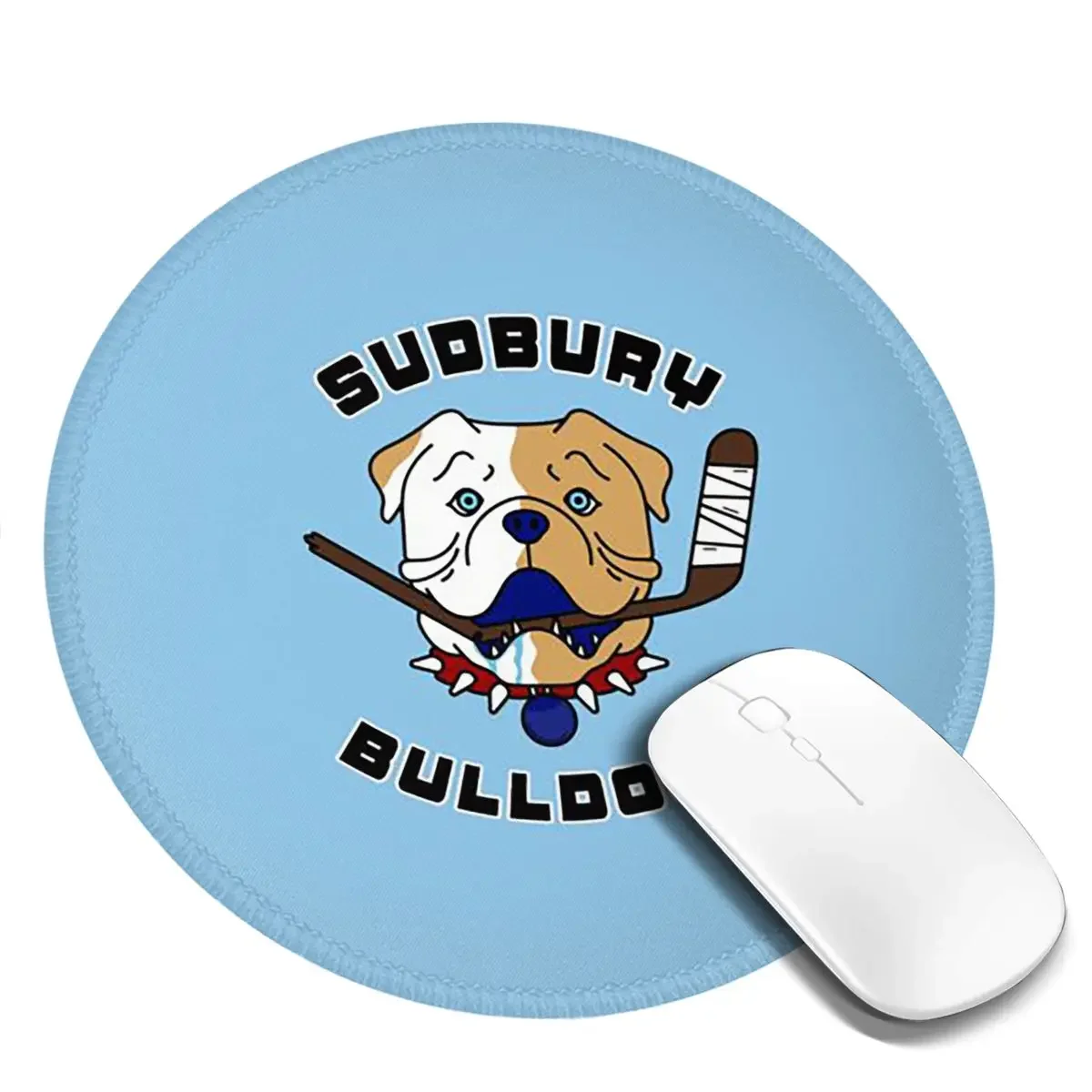 Sudbury Bulldogs - Shoresy Logo Round Mouse Pad Computer Keyboard Mouse Mat Gamer PC Desk Mat Office Table Mats