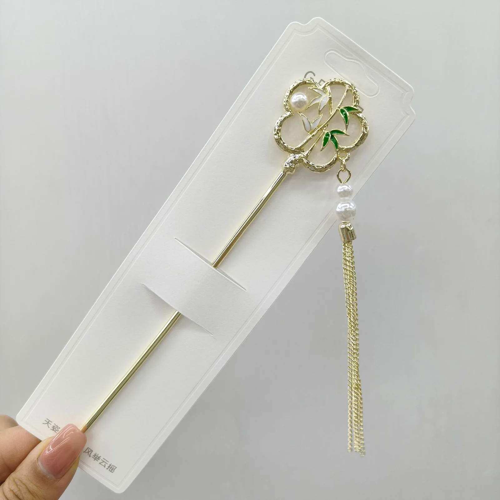 الجنية زهرة دبابيس الشعر للنساء النمط الصيني شرابة الشعر العصي عيدان دبوس الشعر النساء غطاء الرأس مجوهرات Hanfu إكسسوارات الشعر