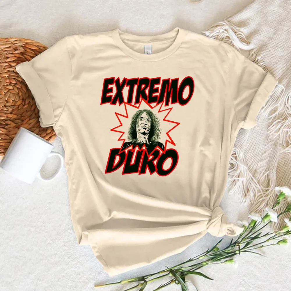 Extremoduro top women manga comic funny tshirt girl y2k streetwear clothing