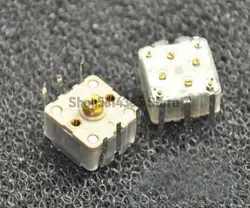 2 Pcs 443DF 20-126pF Medium Variodence​r Adjustable Capacitor for Radio 6 pins