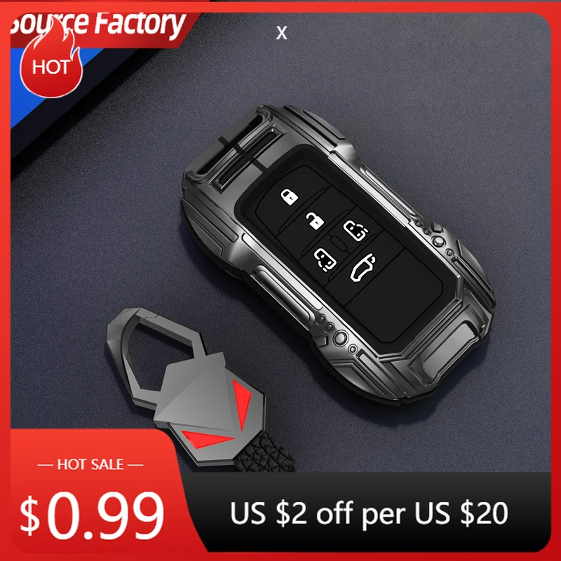 

Car Stickers Zinc Alloy Car Key Case Cover for Toyota RAV4 HARRIER Hilux Fortuner Land Cruiser Crown Highland Prado Yaris C