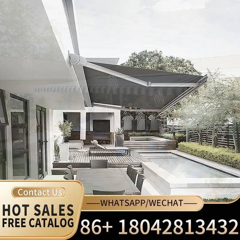 

Motor Control Switch s Aluminium Folding Parts for Balcony Patio Garden Retractable Awning