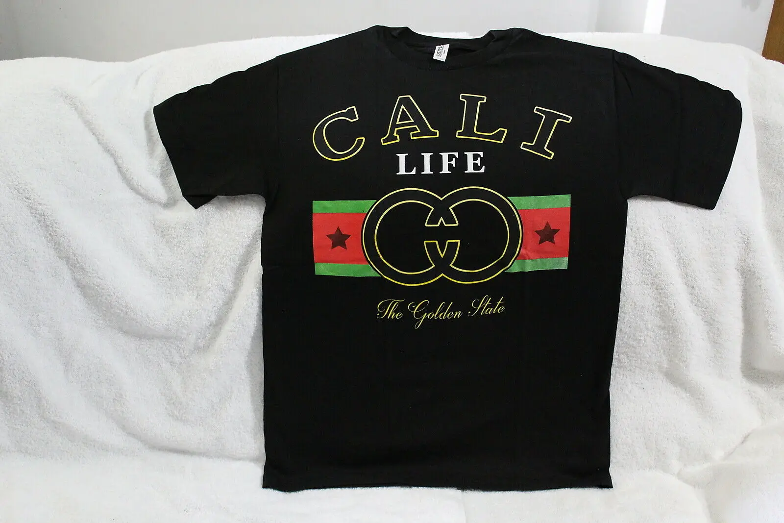 

CALI LIFE THE GOLDEN STATE CALIFORNIA T-SHIRT