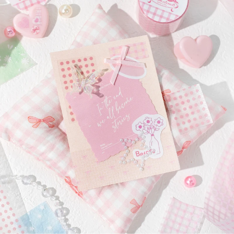 30 มม.* 2 M/ม้วน Kawaii ครีม Cloud Series ประกายทรายสติกเกอร์ DIY ไดอารี่ Handmade Scrapbooking วัสดุกาวเทป