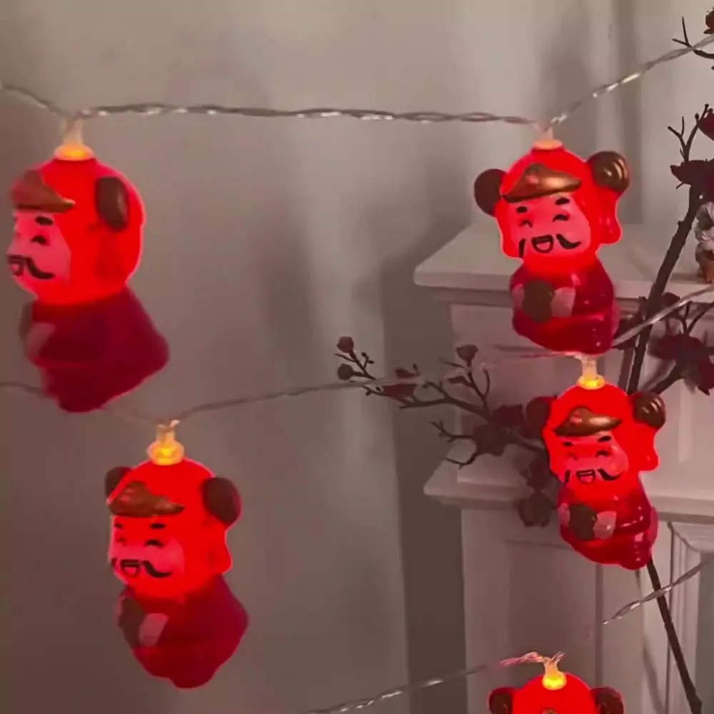 Waterproof LED Chinese Lantern Chinese Style Good Luck Hanging Lantern Lights Bright Red Color Atmosphere Lamp Chinese New Year