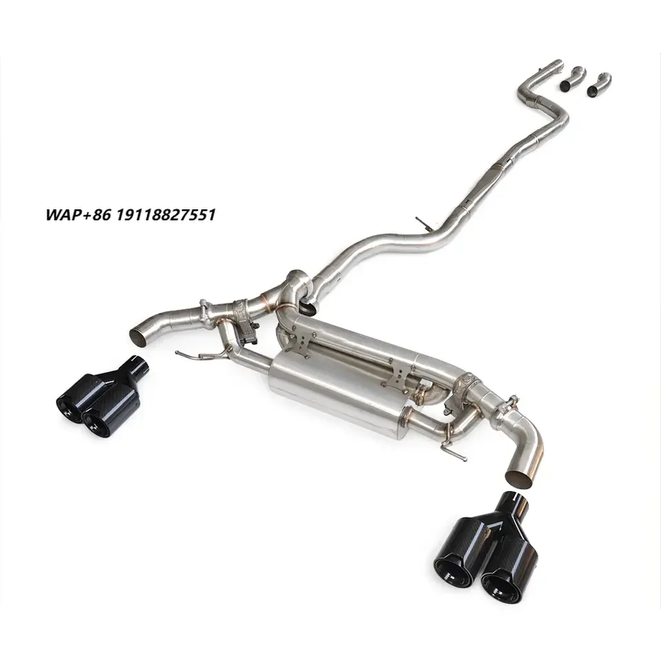 

Muffler Catback Exhaust Pipe with Valve for G20 320/330/340 B48 1.5mm Stainless Steel Exhaust System (1999-2023) 3 Series