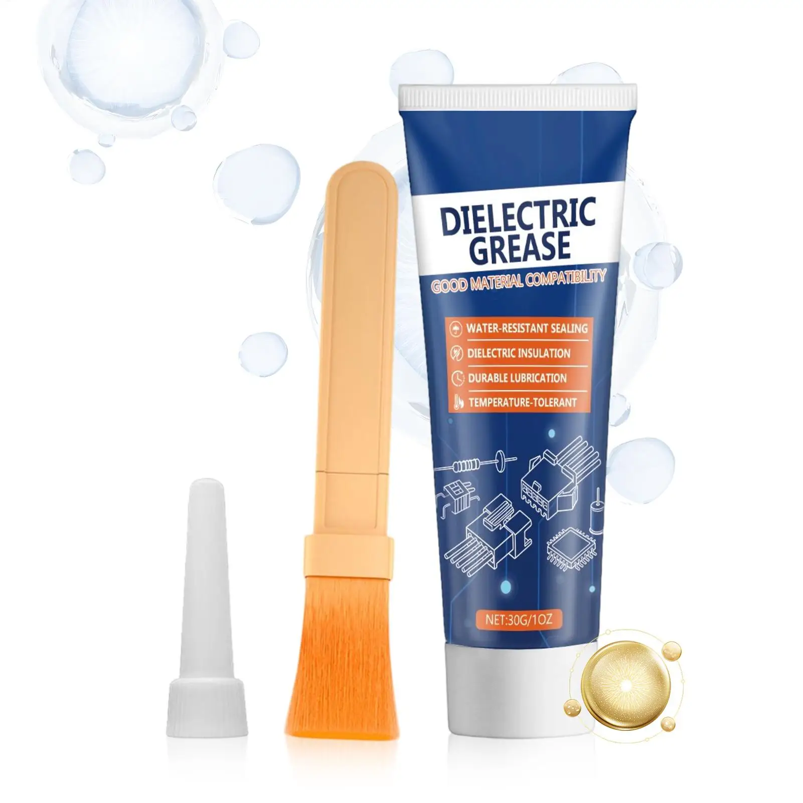 Dielectric Grease Heat Resistant Leakproof Dielectric waterproof sealing Electrical lubricating grease for automobiles ships
