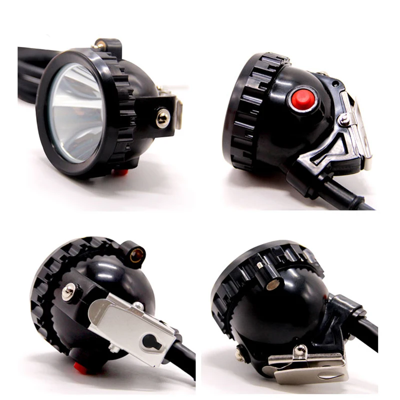 Waterproof KL8LM 7800mAh LED Headlamp Miner Lamp Rechargeable Explosion Proof Mining Light