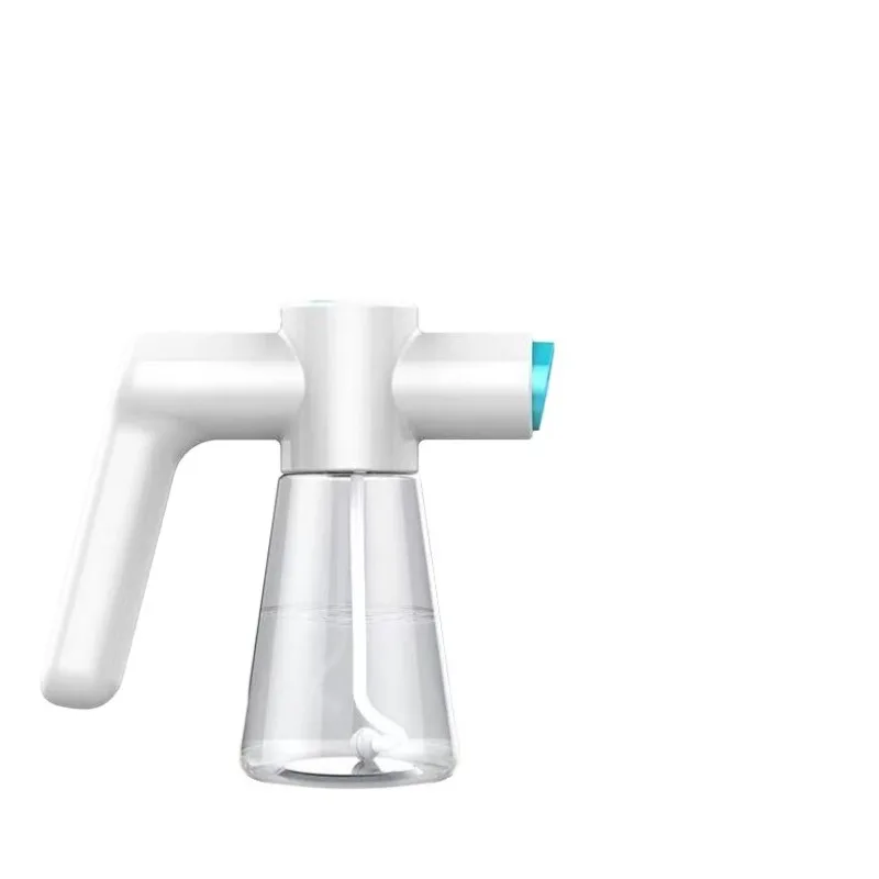 Alcohol Sprayer  Nano Blue Light Atomizer Household Handheld Electric Automatic Air Sterilization and Disinfection