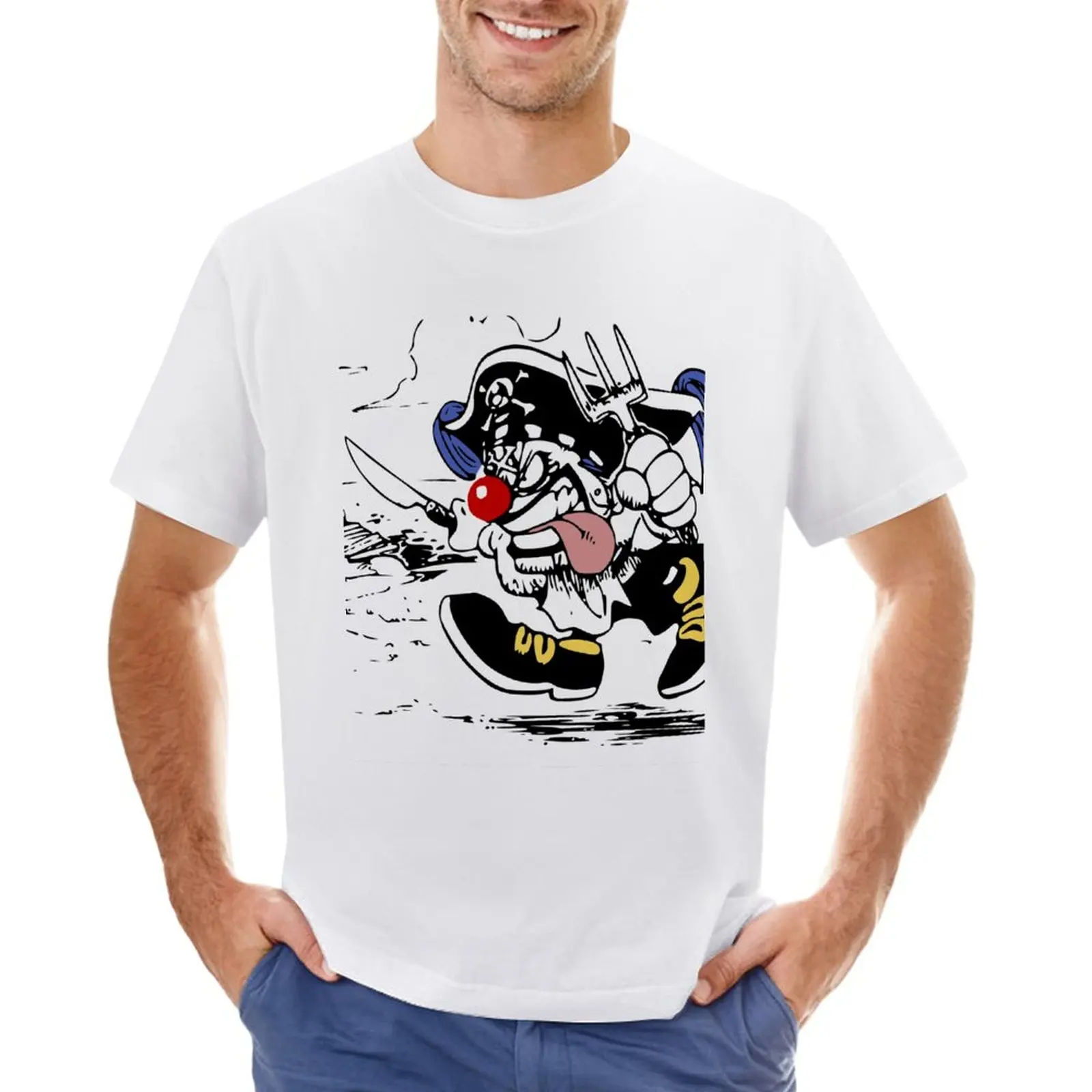

Buggy The Clown T-Shirt anime clothes kawaii clothes quick-drying mens t shirt graphic