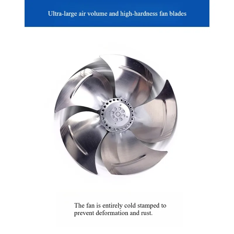 YWF Stainless Steel Outer Rotor Axial Flow  Mesh Cover Fan  Storage Cold Dryer Motor Cooling Fan