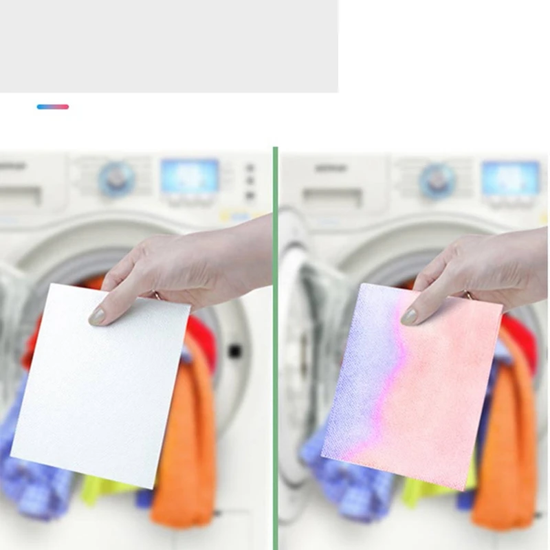 100 pz panno antitinto pezzo lavanderia Grabber panno colore Catcher tintura panno pezzo lavanderia colore assorbimento pezzo