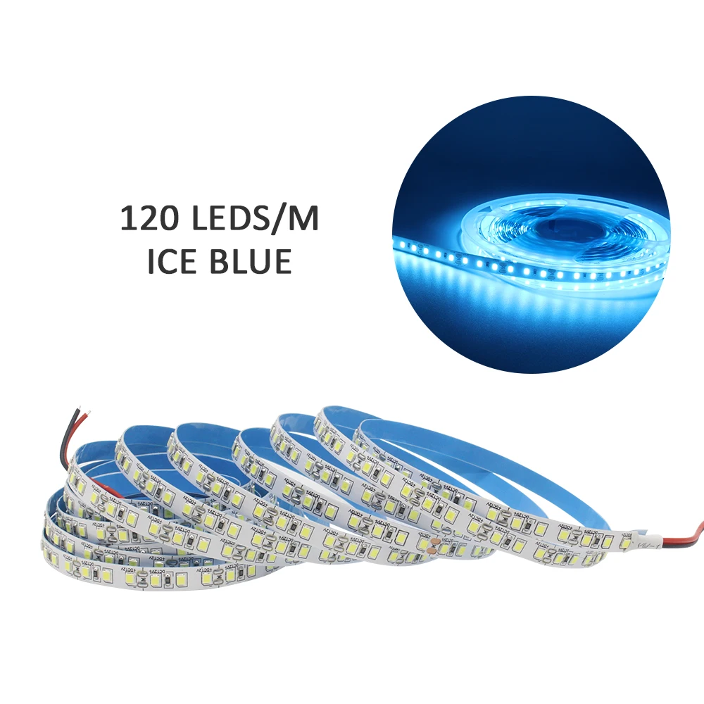 12V LED Strip SMD 2835 1M 2M 3M 4M 5M LED Streep Tape Licht 120LED/M 240LED/M Warm Wit Flexibele Strip Lint Home Decor Licht
