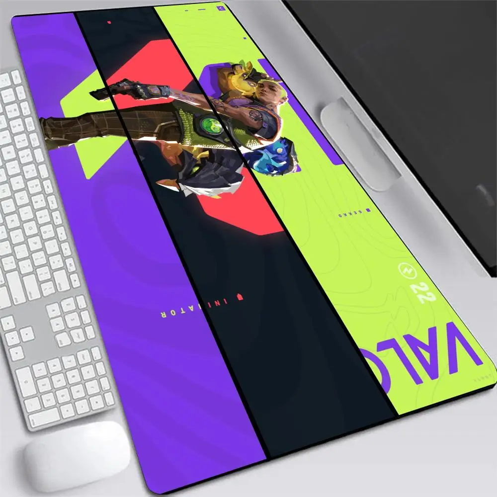 

VALORANT Gekko Gaming Mouse Pad Large Mouse Pad PC Gamer Computer Mouse Mat Big Mousepad XXL Carpet Keyboard Desk Mat Mause Pad