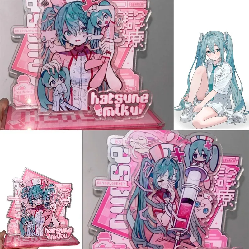 

Hatsune Miku Children's Acrylic Ornament Toy Anime Character Desktop Ornament High Beauty Gift for Friends Friends' Birthday