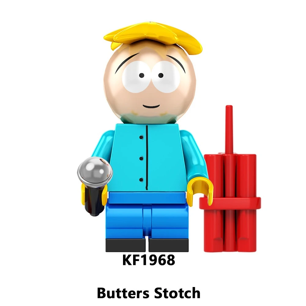 Park Anime Figure KF1968-1972 Wholesale Available Perimeter PVC Model Assembling Building Blocks Desktop Decorative Gift Toys