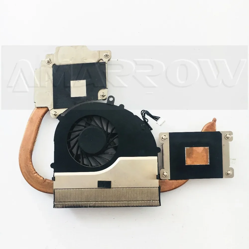 Original Laptop Heatsink Cooling Fan Cpu Cooler for HP DV4-3000 DV4-3001 DV4-3126TX 3125TX 3010TX 644514-001