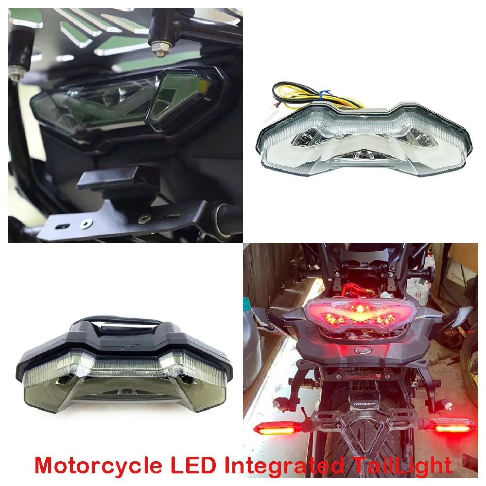 

Fits for Yamaha MT 10 MT10 SP ABS MT-10 FZ-10 2016-2020 Motorcycle LED Taillight Brake And Turn Signal Integrated Tail Lights