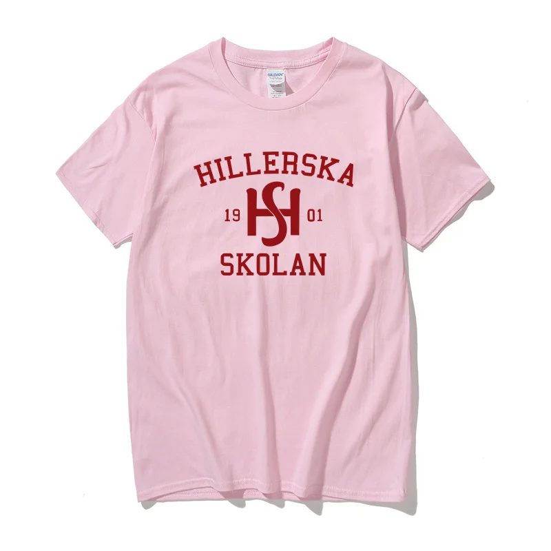 Young Royals Hillerska Skolan Tshirt Tv Show Inspired T-Shirt Unisex Graphic T Shirts Women Short Sleeve Tees Streetwear Top