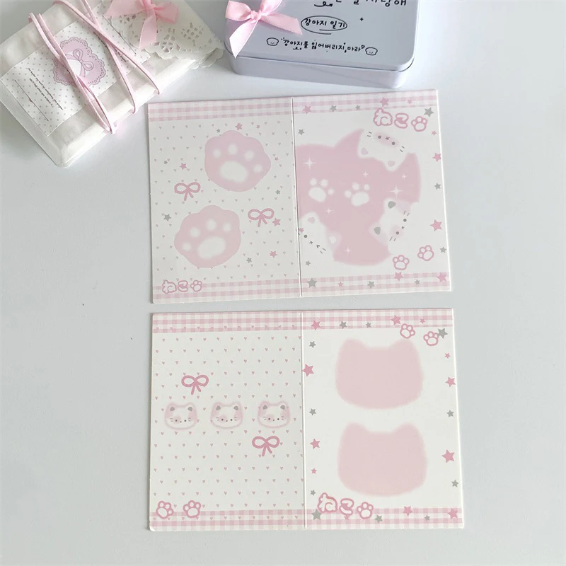 10 Pcs/Pack Korean Style Kpop Photo Card Back Packaging Card Set Packaging Sell Album Idol Photo Gift Package Card Supplies