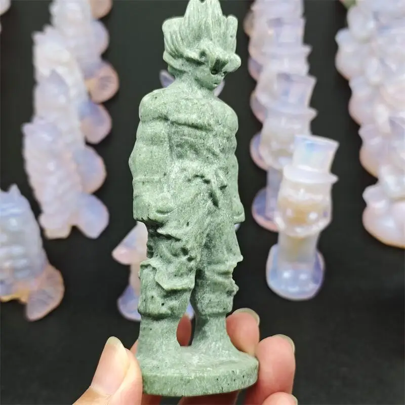 

Natural Quartz Cartoon Healing Fengshui Gemstones Halloween Gift HomeDecoration Holiday Gift 1PCS