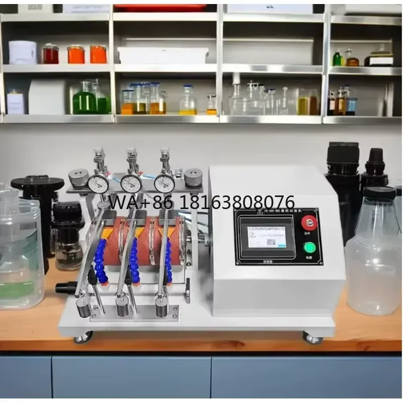 ASTM D1630 NBS Wear Testing Machine Rubber Leather Material Wear Resistance Tester