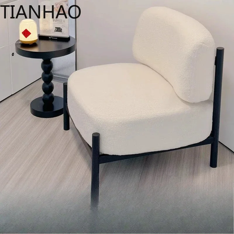 Recliner Comfortable Living Room Chairs Nordic Relax Pedicure Vintage Design Dresser Modern Computer Wooden Fauteuil Furniture