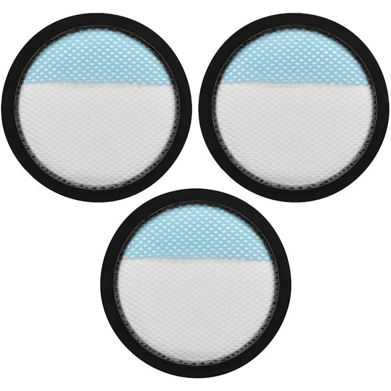 3 Pack Washable Filter Replacement For Ryobi 18V 1+ Cordless Stick Vacuum Cleaner PCL720 PBLSV716 A32SV720N