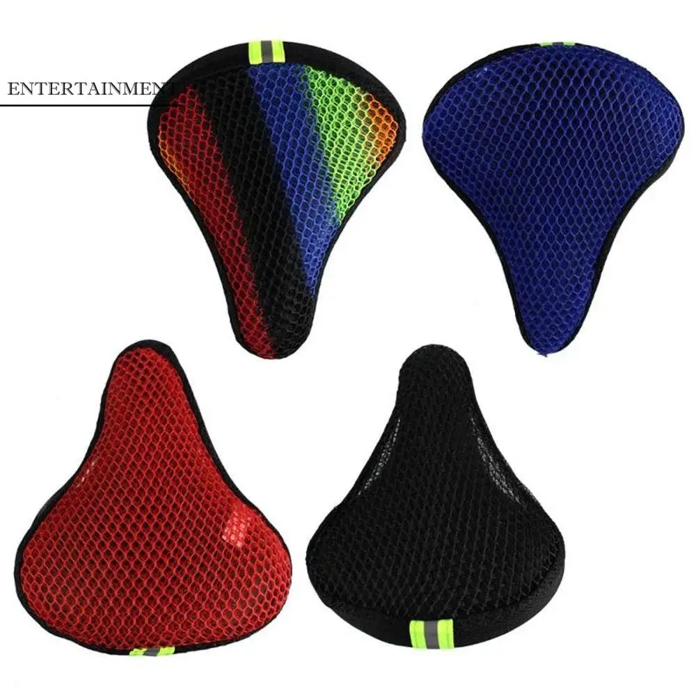 Parts Honeycomb Design Breathable Saddles Bike Seat Cover Bike Cushion Cover Bicycle Saddle Cover 3D Soft Cycling Cushion